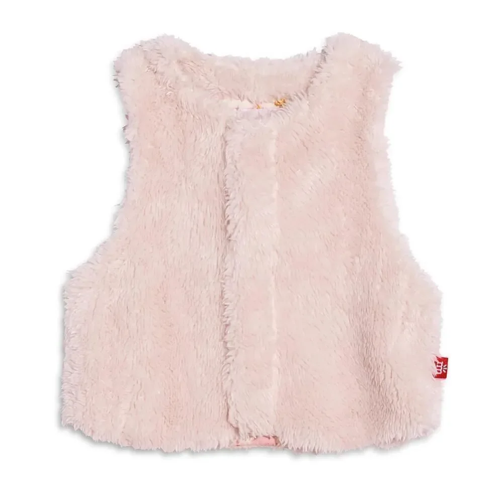 MAGNETIC ME NWT Minky Fuzzy Vest Size 9-12 months